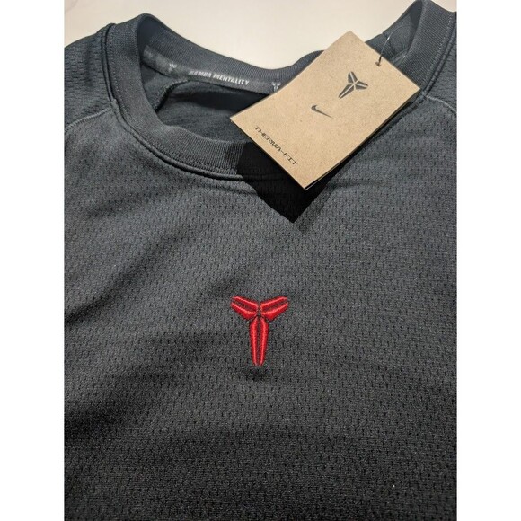 Nike Kobe Year of the Mamba Fleece Crewneck Sweatshirt Sz Large Black HQ4697-010 - Picture 5 of 10